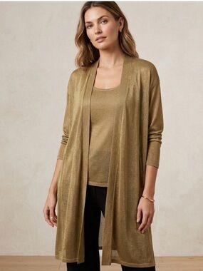 NWT MaxMara Gold Knit Tank Top